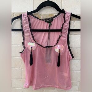 Dolls Kill Burlesque Tank Top